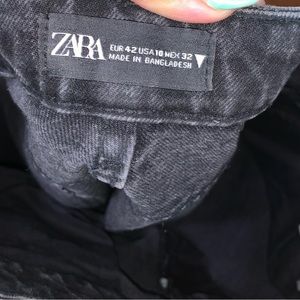 Zara black jeans
